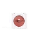 Honest Beauty Lit Powder Blush & Highlighter In One, Foxy : Peachy Coral w/ Gold Shimmer, 0.14 Ounce Honest Beauty Store