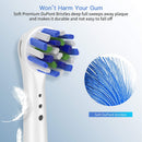 Replacement Toothbrush Heads for Oral B Braun, 8 Pack Professional Electric Toothbrush Heads, Precision Clean Brush Heads Refill Compatible with Oral-B 7000/Pro 1000/9600/ 5000/3000/8000 (8pack) TINGOX