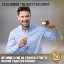 Anti Aging Eye Cream For Men - Mens Under Eye Cream - Dark Circles Under Eye Treatment For Men - Eye Balm Wrinkle Cream - To Reduce Puffiness, Under Eye Bags, Crows Feet - Natural & Organic USA 0.5oz NoMad Dope