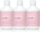 Swedish Collagen Deluxe, 12,500 mg Hydrolyzed Marine Collagen Liquid Supplement - 30 x 25 ml Daily Shots | Hyaluronic Acid, Biotin & Vitamin C for Healthy Hair, Skin, Nails & Joints | Sugar-Free Infinity Warehouse