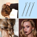 Bobby Pins,MORGLES Black Bobby Pins for Hair Bob Pins Bulk with Box 120-Count (Black,2 inch) MORGLES