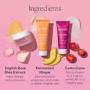 ELEMIS Way to Glow Skincare Kit, Travel Set with Travel-Size Rose Cleansing Balm, Glow Priming Moisturizer & Midnight Facial, Nourish & Illuminate Skin all day Infinity Warehouse