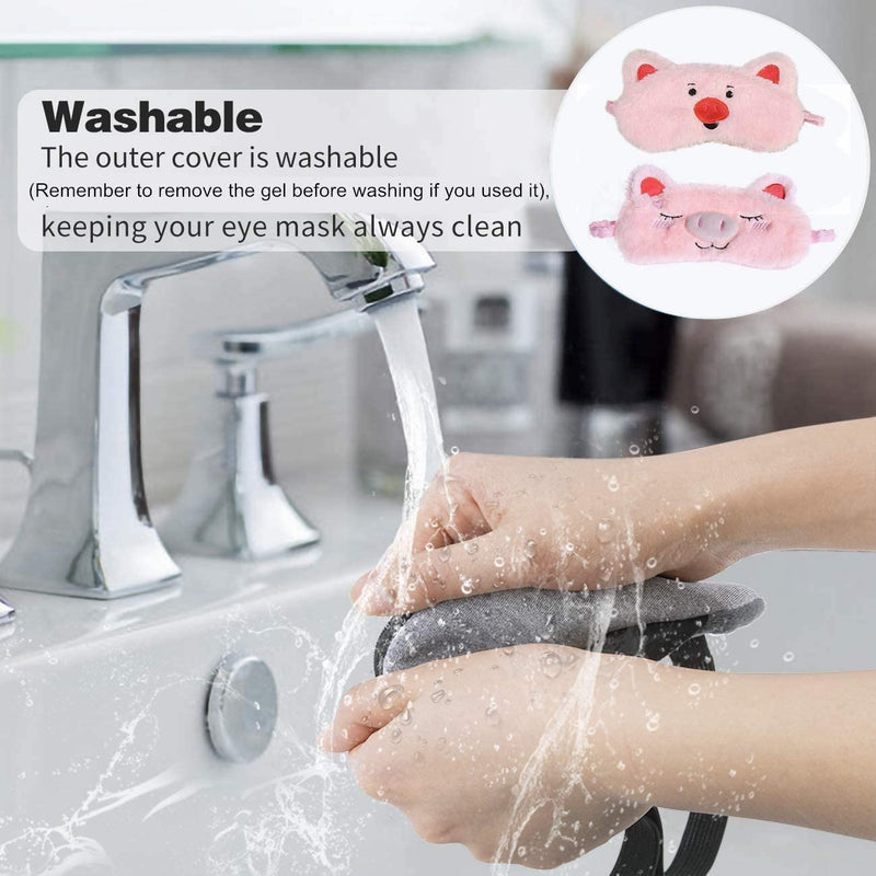 Pragovle Unicorn Cute Sleeping Eye mask for Kids (Pig Brother) Pragovle