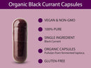Organic Black Currant Capsules, Freeze-Dried: 60 Capsules Infinity Warehouse