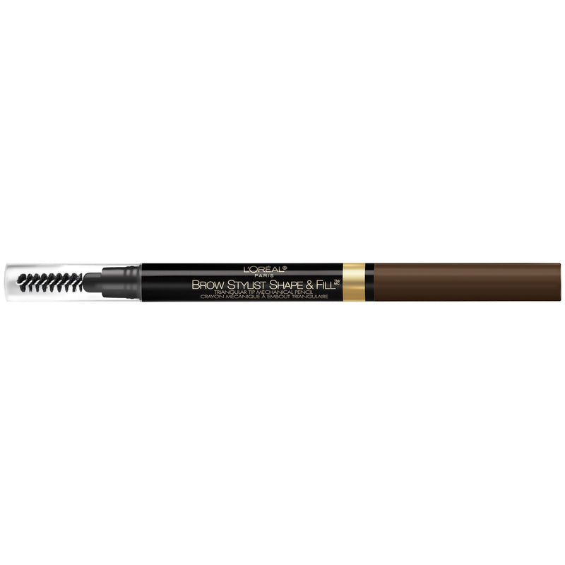 L'Oreal Paris Makeup Brow Stylist Shape and Fill Mechanical Eye Brow Makeup Pencil, Dark Brunette, 0.008 oz. L'Oréal Paris
