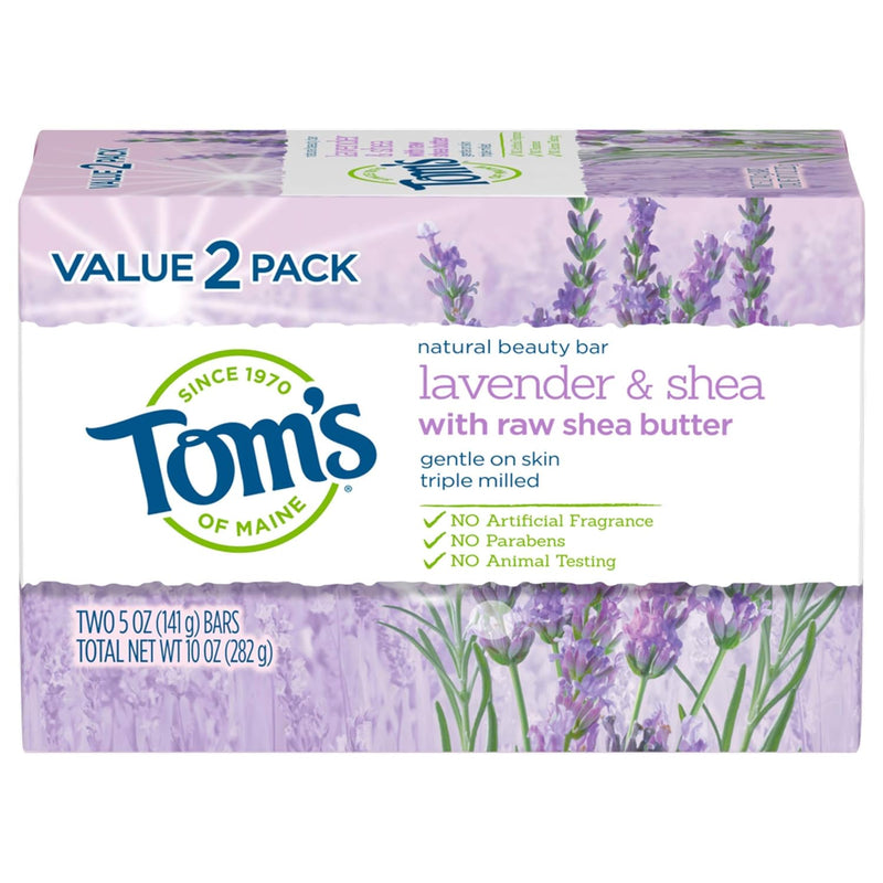 Tom's of Maine Natural Beauty Bar Soap, Orange Blossom With Moroccan Argan Oil, 5 oz. Infinity Warehouse