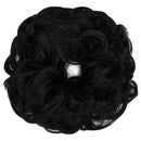 Messy Bun Hair Piece for Women Thick Updo Scrunchies Hair Extension Ponytail Hair Accessories Platinum Blonde OMGREAT