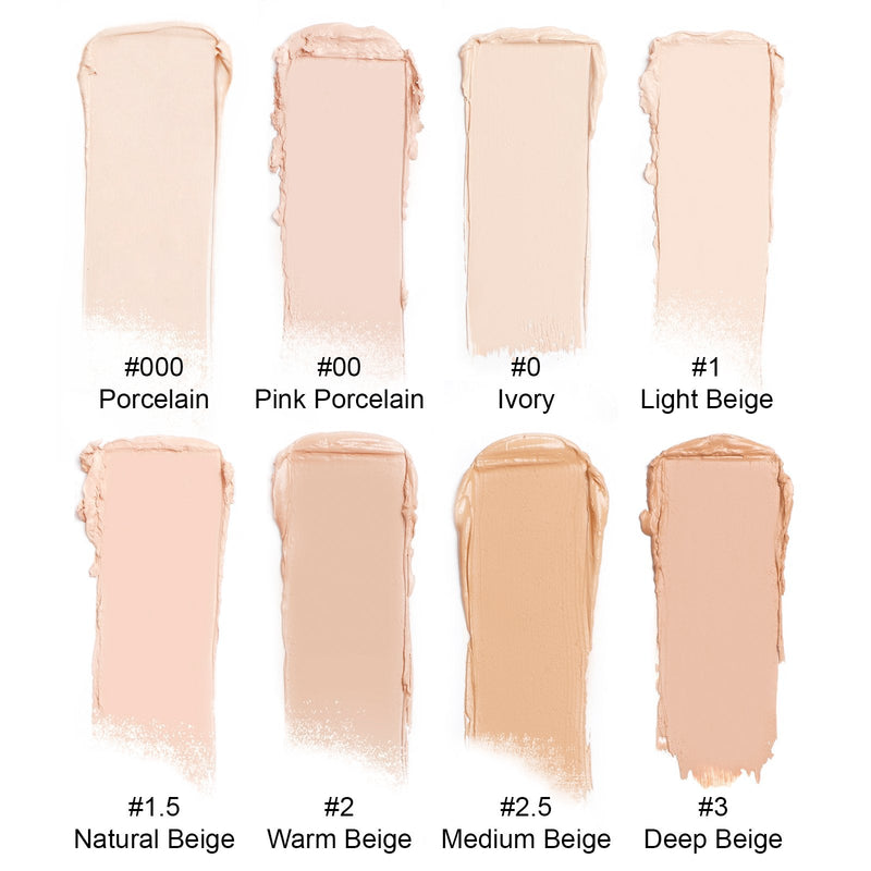 Camera Stick Foundation by True + Luscious - Full Coverage Cream Foundation - Non-Comedogenic & Hydrating Formula - Vegan, Paraben Free, Cruelty Free - 0.49 oz (Shade 1.5: Natural Beige) True + Luscious