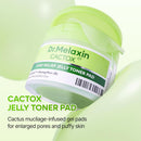 Dr. Melaxin Cactox Pore Relief Jelly Toner Pads, Cooling & De-Puffing Toner Pads for Enlarged Pores, Hydrating Cactus Gel Pads for Puffy Skin, 170ml (60 Pads) Infinity Warehouse