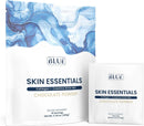 Renue Blue Skin Essentials Chocolate Drink Mix | Collagen Peptides Creatine & Protein Powder | Collagen (12g) Creatine (5g) Protein (15g) per Serving | Skin Hydration & Elasticity Support | 15 Sachets Infinity Warehouse
