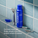 HARRY'S PLUS: Shaving Kit for Men - Gift Box with Premium Handle, 5 Razor Blade Cartridges, 2 oz Foaming Shave Gel & Travel Cover, Advanced Pivoting System - Clay Infinity Warehouse