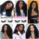 Ayisha Human Hair Water Wave Bundles Brazilian Virgin Hair Water Wave 9A Brazilian Hair Natural Water Curly Wave 3 Bundles 100% Unprocessed Human Hair Extensions Natural Black Color Ayisha