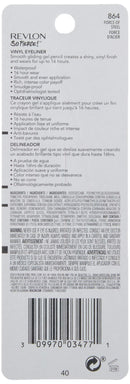 Revlon So Fierce Vinyl Eyeliner, Force of Steel, 0.042 Ounce REVLON