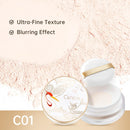 CATKIN Dreamworld Air Makeup Loose Powder Setting Finishing Powder Oil Control Matte Natural with Puff (C01 Natural) Infinity Warehouse