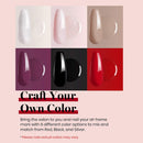 Beetles Gel Nail Polish Set - Classic Queen 6 Colors Glitter Red Black Nude Gel Polish Kit White Pink Glitters Nail Gel Polish Soak Off LED Gel Nail Kit Manicure DIY Home Gift for Women beetles Gel Polish Store
