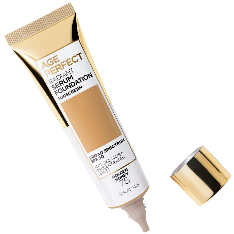 L'Oreal Paris Age Perfect Radiant Serum Foundation with SPF 50, Golden Honey, 1 Ounce L'Oreal Paris