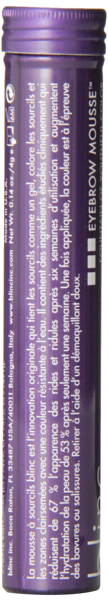 blinc Eyebrow Mousse, Dark Brunette .14 Fl Oz blinc