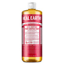 Dr. Bronner’s - Pure-Castile Liquid Soap (Rose, 32 ounce) - Made with Organic Oils, 18-in-1 Uses: Face, Body, Hair, Laundry, Pets & Dishes, Concentrated, Vegan, Non-GMO Dr. Bronner's
