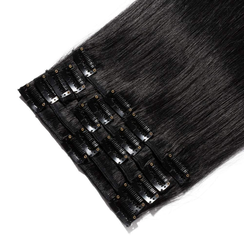 Clip in 100% Remy Human Hair Extensions