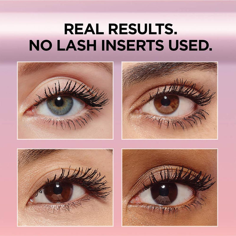 L'Oreal Paris Air Volume Mega Mascara, Lightweight Mega Volume Washable, WATERPROOF Blackest Black, 0.3 fl. oz. L'Oreal Paris Store