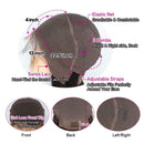 NOBILITY Hair 9A Lace Front Human Hair Wigs (22inch) 13x4 Brazilian Straight Lace Front Wigs 100% Unprocessed Virgin Human Hair with Baby Hair Pre Plucked For Black Women Natural Color NOBILITY Store