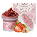 SKINFOOD Mask Strawberry Sugar 120g - Facial Pore Cleanser, Hydrating & Nourishing Body Skin - Wash Off Face Masks w/BHA Pore & Sebum Clearing Exfoliator - Shower-Proof Texture (4.23 oz) SKIN FOOD since 1957
