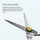 Professional Hair Cutting Scissors, 6.5 Inch ULG Barber Shears Scissors, Japanese Stainless Steel Haircut Scissors, Salon Razor Edge Series Hair Scissors with Adjustment Tension Screw ULG