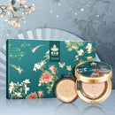 Catkin Phoenix Cushion Foundation Buildable Coverage Anti-Aging Serum Makeup, Sheer Satin Finish, Refill Included, Light Beige 0.46 Oz x 2, C01 NATURAL Infinity Warehouse