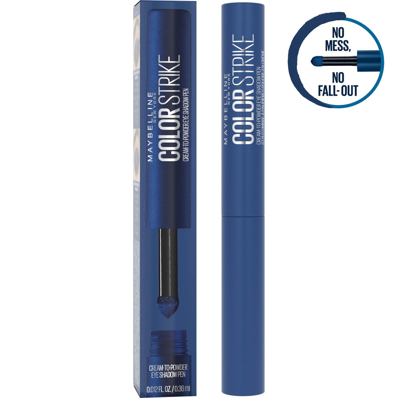 Maybelline New York Color Strike Eye Shadow Pen, Cream To Powder Finish, 65 Ace Maybelline New York