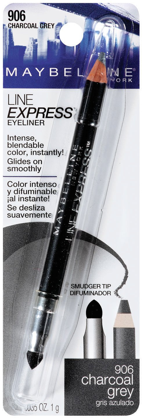 Maybelline New York Line Express Eyeliner, Charcoal Grey 906, 0.04 Ounce Maybelline New York