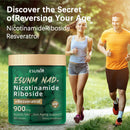 ESUNM Liposomal NAD+ Supplement with Resveratrol, NMN Supplement NAD Resveratrol Support Cellular Health, Stamina & Healthy Aging,Third-Party Tested，80 Capsules Infinity Warehouse