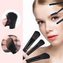 Makeup Brush Set, Complete 32pcs Black Makeup Brushes Synthetic Soft Bristles Brush for Foundation Kabuki Blush Blending with Storage Case Wooden Handle Daxstar