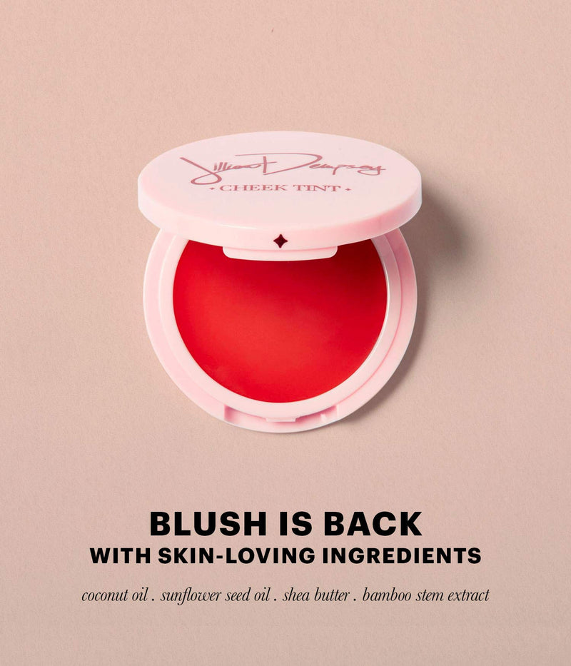 Jillian Dempsey Cheek Tint Multi Use Natural Blush for Cheeks Lips VeganCruelty FreeOrganic 0.11 Oz, Scarlet, 1 Count Jillian Dempsey