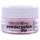 Cuccio Colour Powder Nail Polish - Lacquer For Manicure And Pedicure - Highly Pigmented Powder That Is Finely Milled - Durable Finish, Flawless Rich Color - Easy To Apply - Rose Petal Pink - 0.5 Oz Cuccio