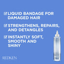 Redken Extreme Bleach Recovery Rinse Out Lamellar Treatment | For Bleached Hair | Repairs Damaged Hair, 6.76 Fl Oz (Pack of 1) REDKEN