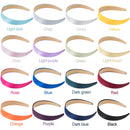 EAONE 16 Pieces Satin Headband Hard Headbands Wide Anti-slip Ribbon Hair Bands for Women Girls with 1 pouch bag, 1.2 Inch, 16 Colors EAONE