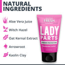 Super Fresh Lady Parts Powder Protection Deodorant Lotion - For Breasts, Private Parts, Crotch and Inner Thigh - Absorb Mild Sweat, Prevent Chafe & Odor - Aluminum-free - 4 oz… (2 Pack Women's Powder Lotion) SweatBlock