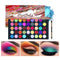 EYESEEK Matte Eyeshadow Palette 45 Shades Colorful Eyeshadow Pallet High Pigmented No Shimmer All Matte Smooth Powder Eye shadow Blendable Long Lasting Waterproof Makeup Palette #Neon EYESEEK