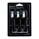 AquaSonic ProFlex Brush Head Replacement 3-Pack - Upgraded ProFlex Brush Heads For Improved Plaque Removal Aquasonic