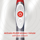 Colgate, 360 Optic White Sonic Battery Powered Vibrating Toothbrush Soft, 2 Count Colgate
