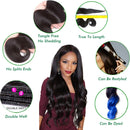 Beauhair 4 Bundles with Closure(16 16 16 16+14 Free Part) Professional Brazilian Body Wave Hair 100% Unprocessed Virgin Human Hair Bundles with Closure Natural Black Human Hair Extensions Beauhair Store