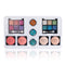 Maúve Carry All Trunk Train Case with Makeup and Reusable Black & White Aluminum Case (CREAM) Maúve