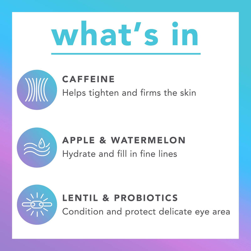 TULA Skin Care Glow & Get It Cooling & Brightening Eye Balm | Dark Circle Under Eye Treatment, Instantly Hydrate and Brighten Undereye Area, Portable and Perfect to Use On-the-go | 0.35 oz. TULA