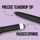 Maybelline Express Brow 2-In-1 Pencil and Powder Eyebrow Makeup, Blonde, 1 Count Maybelline New York