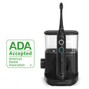 Waterpik Sonic-Fusion 2.0 Professional Flossing Toothbrush, Electric Toothbrush and Water Flosser Combo In One, Black Waterpik