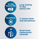 Philips Sonicare ExpertClean 7700 Rechargeable Electric Toothbrush with Bluetooth & UV Sanitizer, HX9630/17, Pink PHILIPS