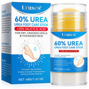 Uruses Urea Cream 60% plus Salicylic Acid 2% Urea Foot Care Stick, Foot Cream for Foot Callus Remover, Feet Moisturizer Stick for Dry Cracked Heels, Hands, Knees, Hydrating Heel Balm, Easy To Use Infinity Warehouse
