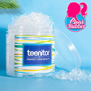 Clear Elastic Hair Bands, Teenitor 2000pcs Mini Hair Rubber Bands with a Box, Soft Hair Elastics Ties Bands 2mm in Width and 30mm in Length Teenitor