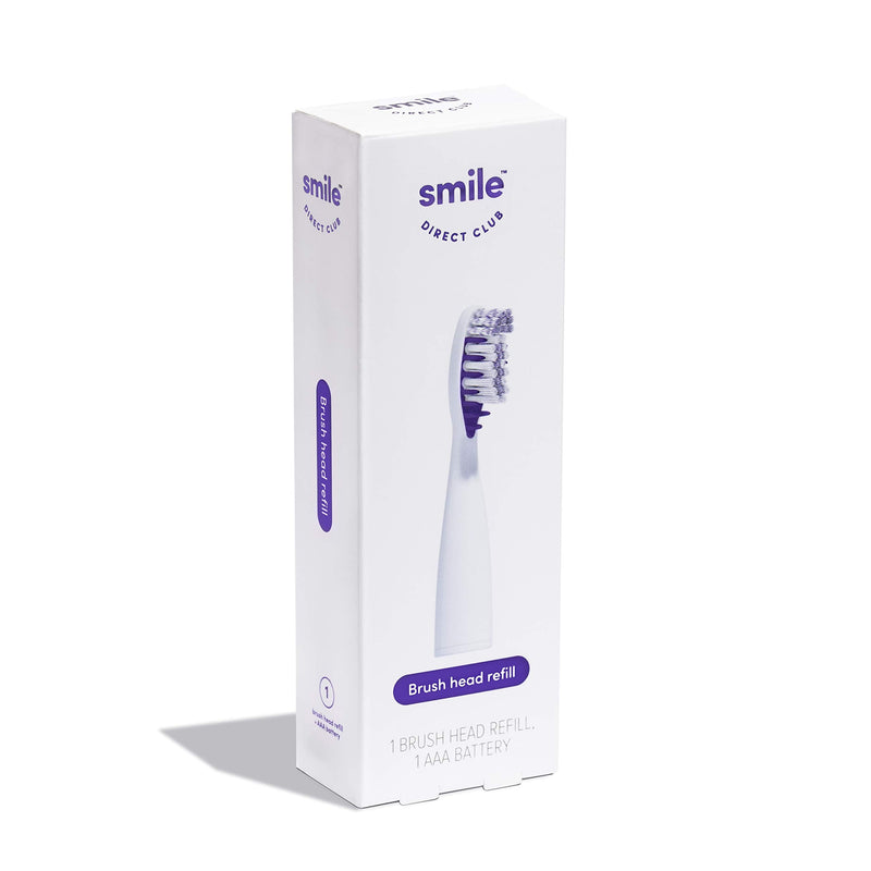 SmileDirectClub Electric Toothbrush Brush Head and Battery Refill SmileDirectClub