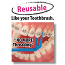 The Harp Orthodontic Reusable Flosser Harp